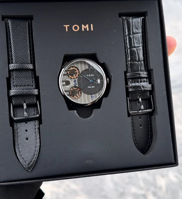 BLACK LIMITED EDITION - TOMI FaceGear - Dual Strap